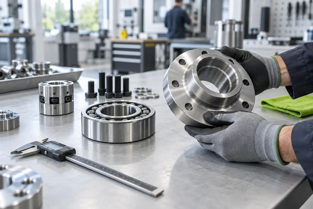 Industrielle Fertigung und technische Komponenten